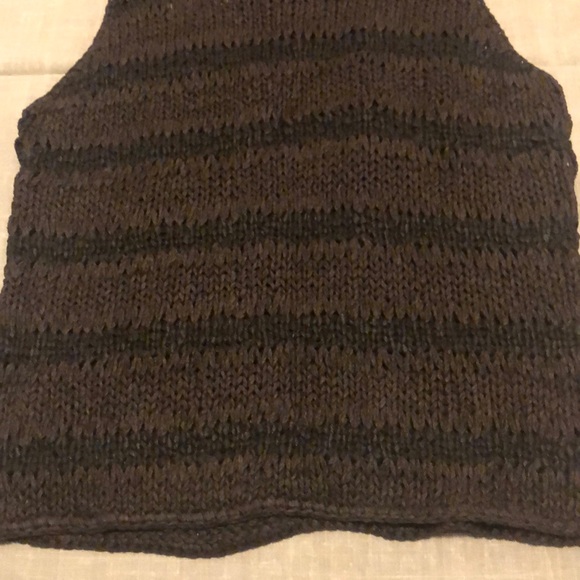 Oscar de la Renta Raime Woven Sweater Vest Top M - Picture 3 of 7